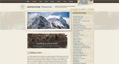 Desktop Screenshot of adventuretrekking.com